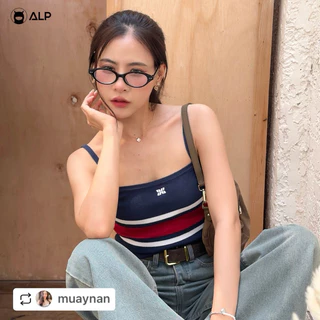 ALP แว่นกรองแสง กันแดด ทรงเรียว สไตล์วินเทจ กรองแสงสีฟ้า กันUV เลนส์ Polarized รุ่น BB0106,SN0091