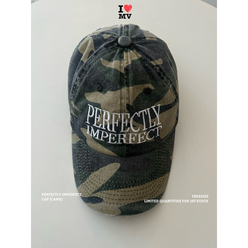 MVBKK PERFECTLY IMPERFECT CAP หมวกปักลาย