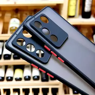 เคสขอบสีหลังแบบขุ่น ใช้สำหรับ Vivo V19 Y11 Y12 Y15 Y17 Y95 Y93 Y91I Y91C Y1S Y20 Y20S Y20I V15 Y33T เคสขอบลังด้าน