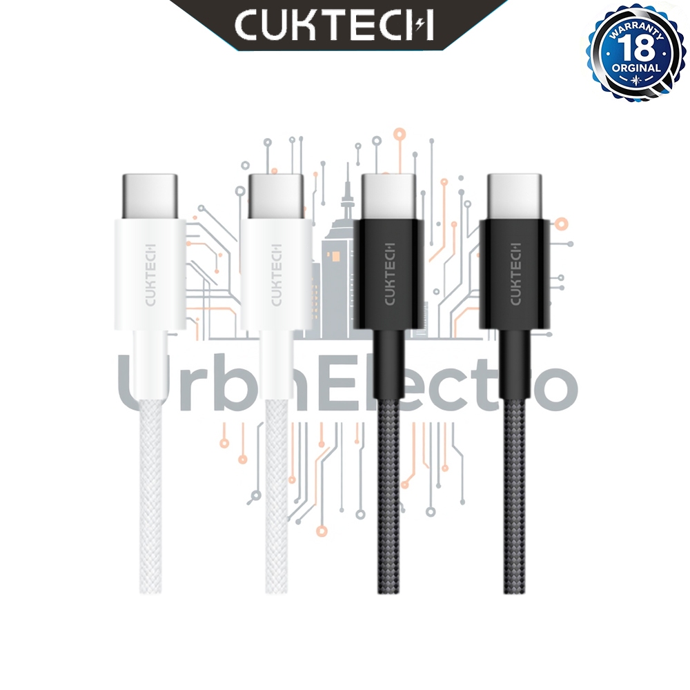 ZMI CUKTECH CTC315P สายชาร์จ Phone 15 ไนลอนถัก USB-C to USB-C 60W 1.5 ม