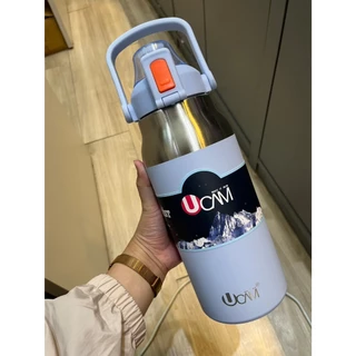 Newกระติกน้ำเก็บร้อน-เย็นUCAM เก็บอุณหภูมิได้นานมากกว่า 10ชม.พกพาสะดวกสบาย สีเข้าใหม่สวยน่าใช้งานมาก