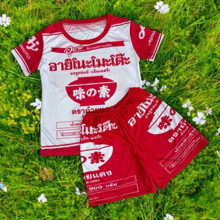 SKC shop 🔺ชุดเซตเด็กลายมาม่า ลายขนม ผ้าไมโครเกรดพรีเมียม