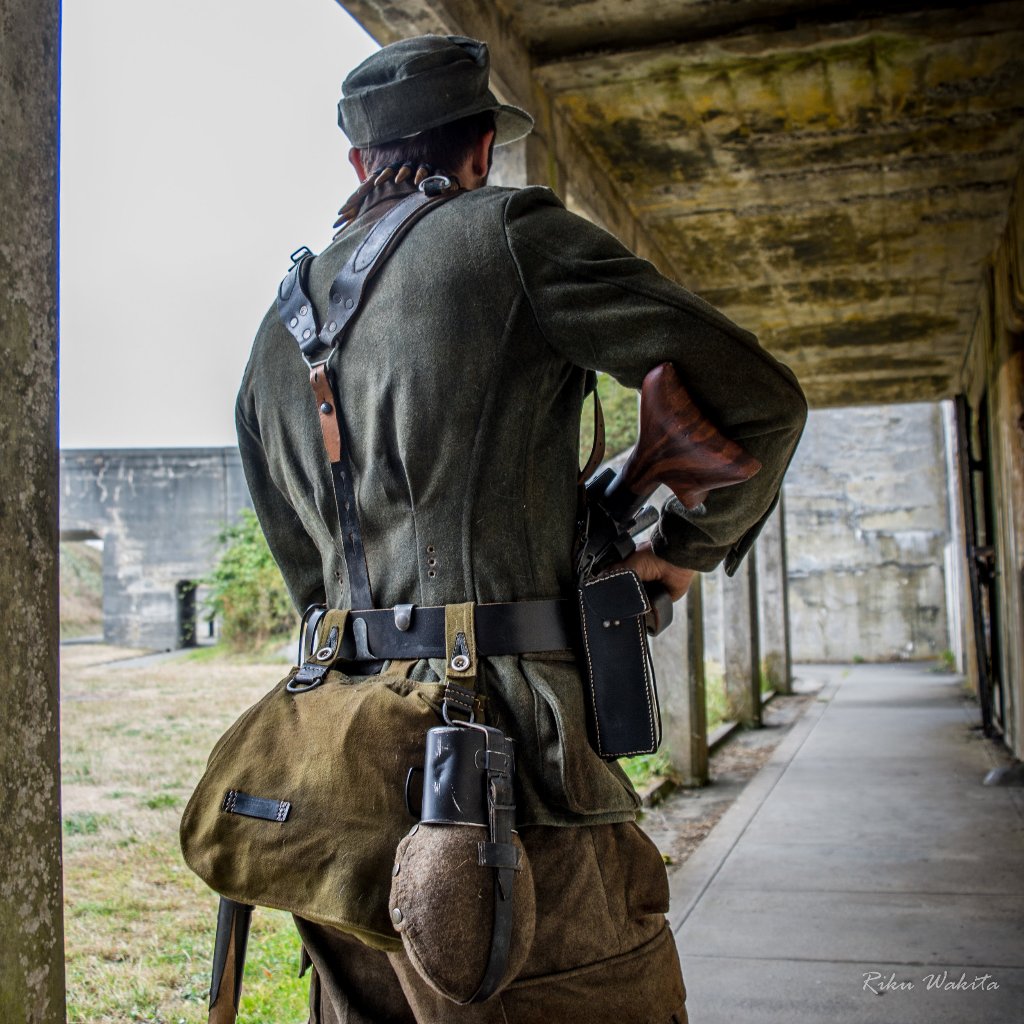 กระเป๋าทหารเยอรมัน สงครามโลก WW2 German Bread Bag ร้าน BKK Militaria