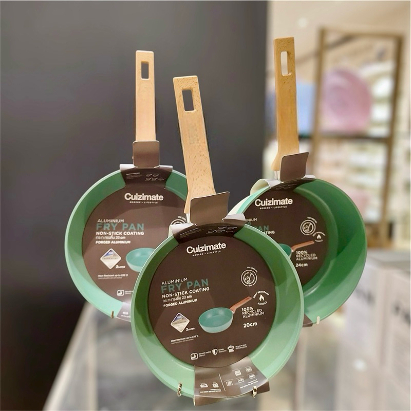 Cuzimate - กระทะทรงตื้น GO GREEN แบรนด์แท้ 100%