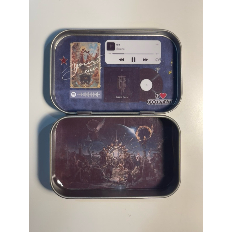 กล่องเหล็กวง ค็อกเทล Cocktail band Altoids Wallet