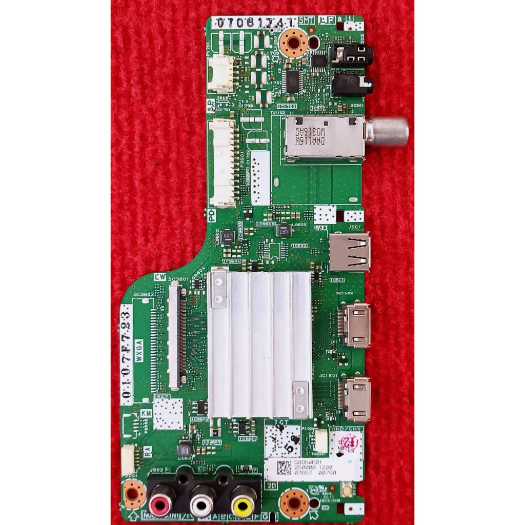 เมนบอร์ดทีวี SHARP รุ่น 2T-C50AD1X  พาสบอร์ด NG895WJ1N