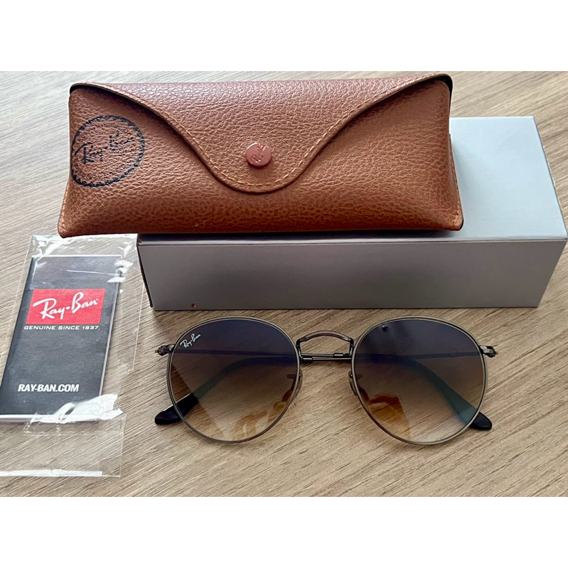แว่นตากันแดด Rayban มือสอง สภาพ 95%