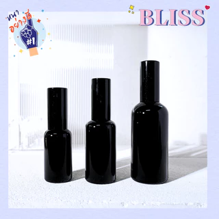 ขวดแก้วสเปรย์สีดำเงาหรูหรา ขนาด 50 ml - 100 ml. - BLISS