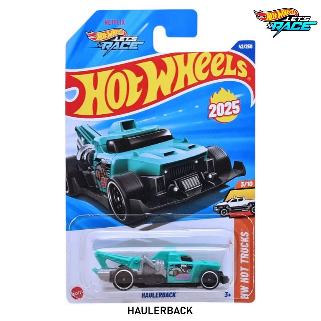 รถฮอตวิว - โมเดลรถเหล็ก HOT WHEELS รุ่น HAULERBACK ลิขสิทธิ์แท้ GGF7 รถของเล่น ของสะสม