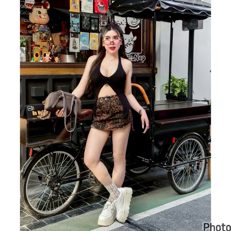 กระโปรงยีนส์ รุ่น 👉 W-3324 👈 แฟชั่นสุด