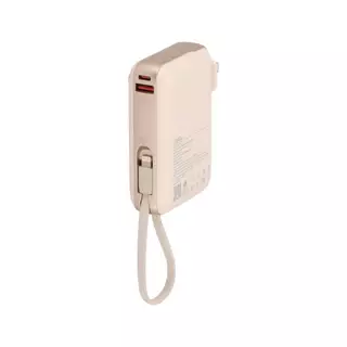 พาวเวอร์แบงค์ Blue Box 10000mAh built-in Lightning/Type-C PD22.5W EP-I109 Cream (CCC) by Banana IT