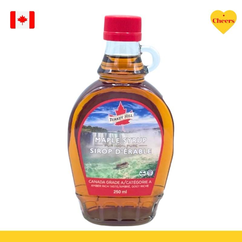 Turkey Hill Maple Syrup Niagara Falls (Amber) 250ml จากแคนาดา Lot.ใหม่