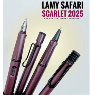 **พร้อมส่งค่ะ**สีใหม่ 2025🍷🤎 Lamy Safari Scarlet 2025🤎🍷 ปากก…
