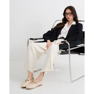 +1ไซซ์จากปกติ** 𝗣𝗮𝗹𝗲𝘁𝘁𝗲 𝗣𝗮𝗶𝗿𝘀 | 𝗕𝘂𝗰𝗸𝗹𝗲𝗱 𝗕𝗮𝗹𝗹𝗲𝘁 𝟯𝟭𝟴-𝟮𝟳 รองเท้าส้นแบนแต่งสายเข็มขัด หนังนิ่ม Minimal style