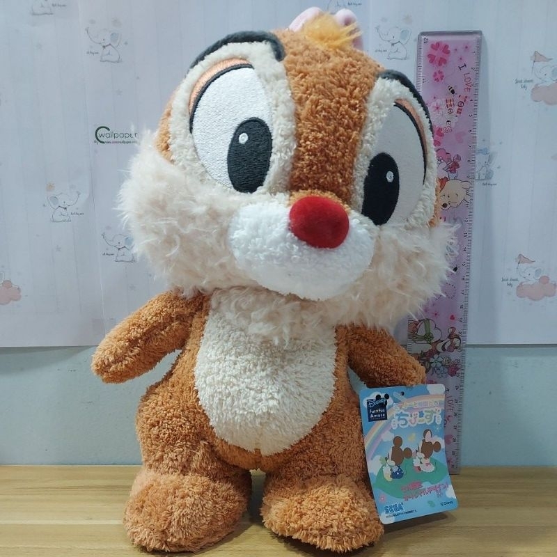 ตุ๊กตา Dale ท่ายืน ขนาด 28 ซม. ของแท้ญี่ปุ่นมือสอง Chip And Dale Plush Toy
