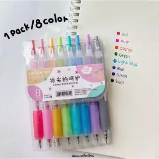 ชุดปากกาเจลสี 0.5mm Chosch รุ่น CS-G80