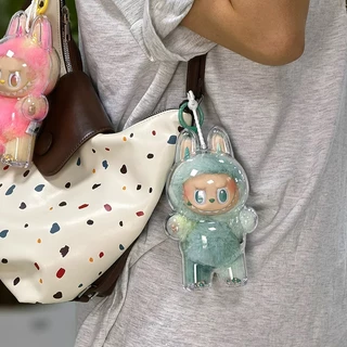 【จัดส่งจากประเทศไทย】lalabu V3เคสป้องกันลาบับมาการอง ซีรีย์พลังงานสูง ลาบูบูมาการอง V3 เคสใสป้องกัน จี้กระเป๋าเป้ป้องกัน