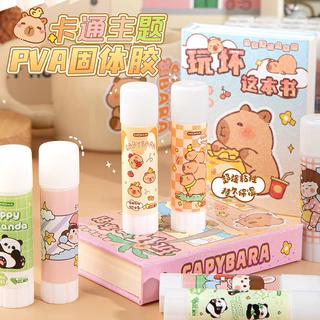 กาวแท่งพกพา กาว กาวหลอด glue stick กาวสองหน้า การ์ตูน เกาหลี ใช้ง่าย อุปกรณ์การเรียน ของแจก กาวน้ำใส