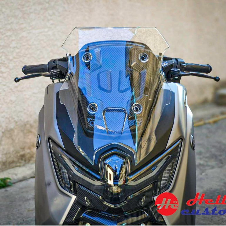 ชิวหน้า ทรง Sportster NEMO New Nmax Turbo 2025  ชิวแต่ง ทรงมดแดง Nmax155