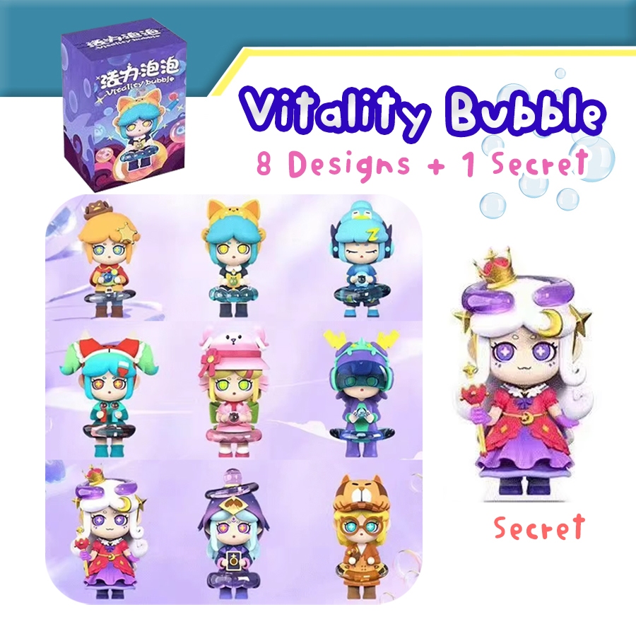 ใหม่ (ยกBox)  กล่องสุ่ม ฟิกเกอร์  Vitality Bubble series  Blind Box Toy Anime Figures Caja Ciegal Mystery Box