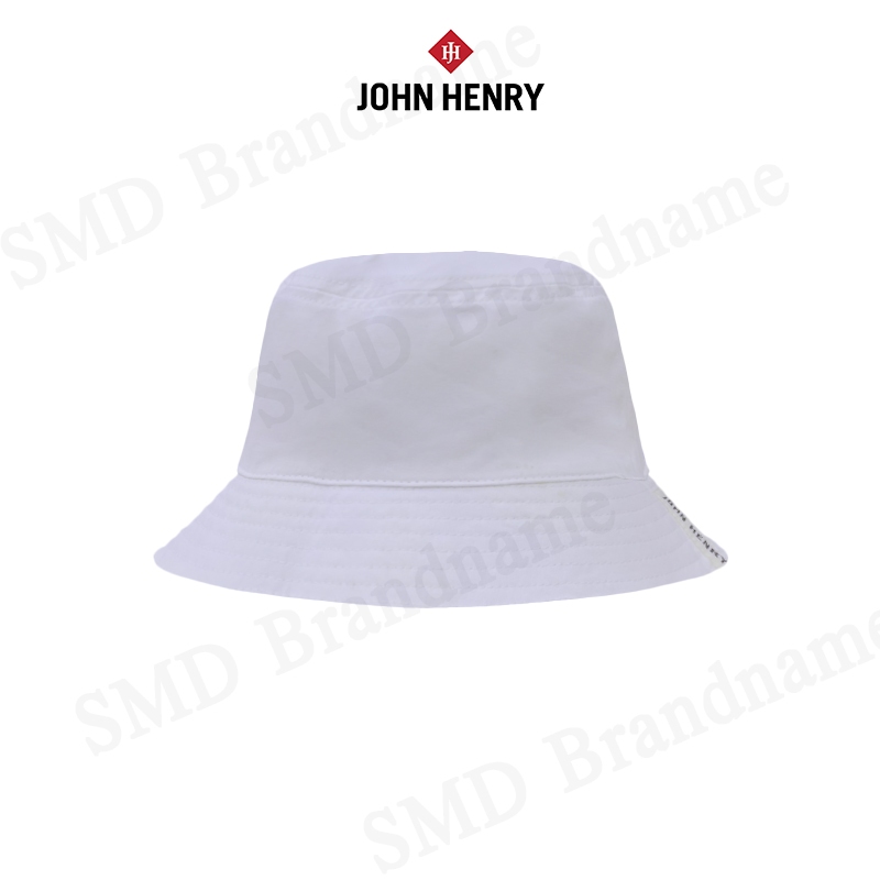 John Henry หมวกบักเก็ต รุ่น Palm Graphic Bucket Hat (Off White) Code: JH S424MHAAC67 - รูปที่ 3