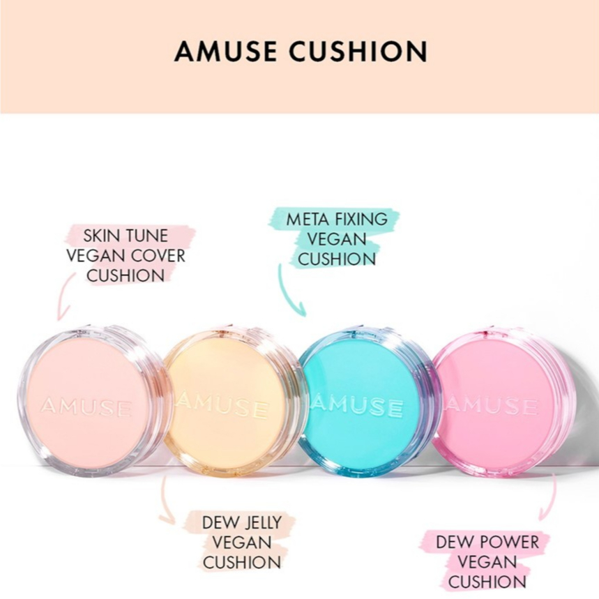 💥ลดล้างสต๊อค💥 #พร้อมส่ง# AMUSE Dew Cushion, 15g