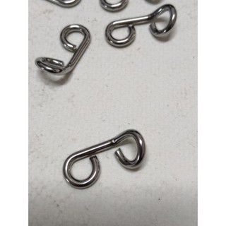 ลวดยึดปั้ม ฐานดำ กระปุกตรง สแตนเลส