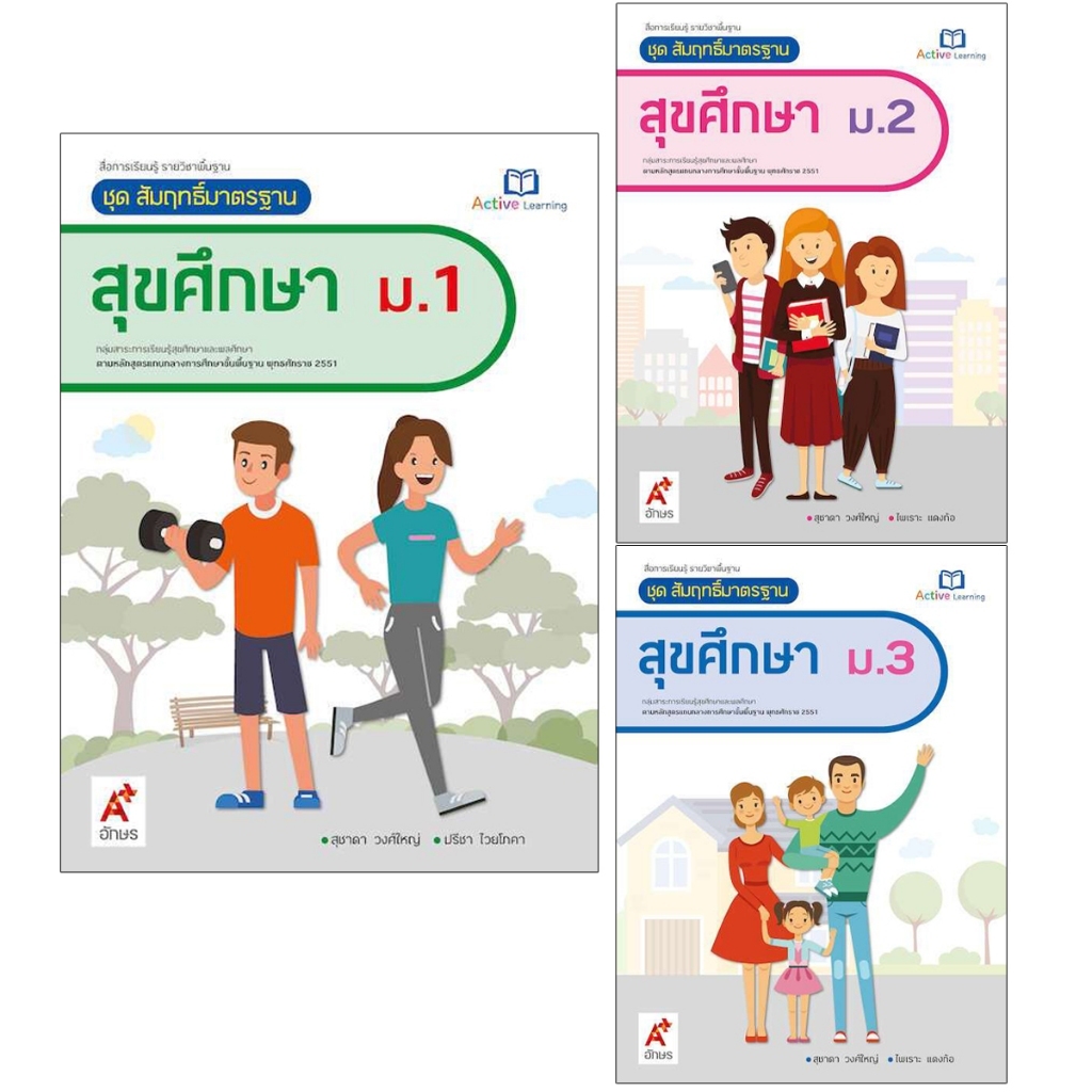 สื่อฯ สัมฤทธิ์มาตรฐาน สุขศึกษา ม.1-3 อจท.
