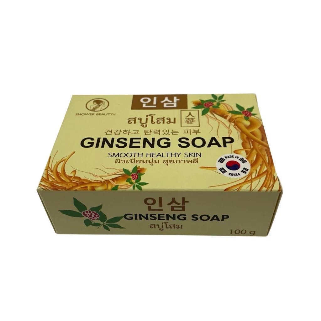 สบู่เกาหลี CUCUMBER SOAP แตงกวา GINSENG โสม ขิง thumbnail 3