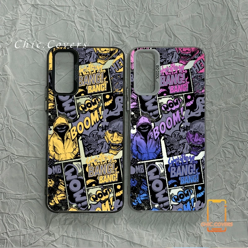 แฟชั่นดาร์กคอมิกส์ เคสVIVO Y20 Y20s Y12s Y12A Y15s Y15A Y01 Y21 Y21T T1X Y33S Y33T Y17s Y28 Y16 Y02s Y56 Y27s Y36 Y27