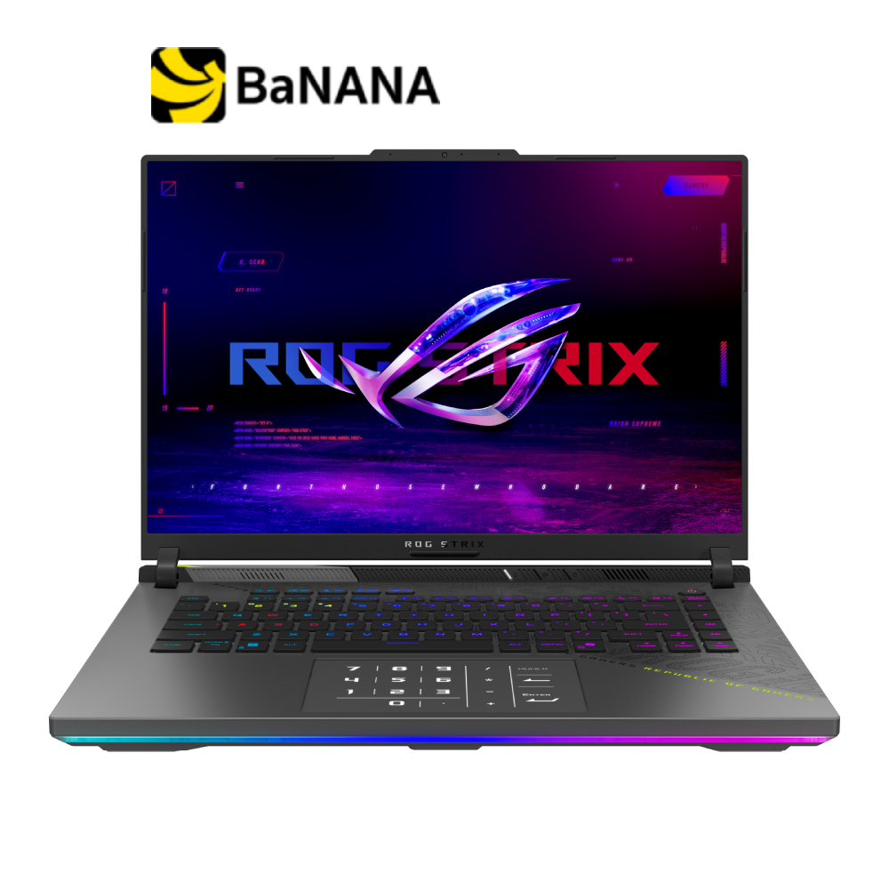 โน๊ตบุ๊ค Asus ROG Strix G16 G614FR-S5100W Volt Green by Banana IT