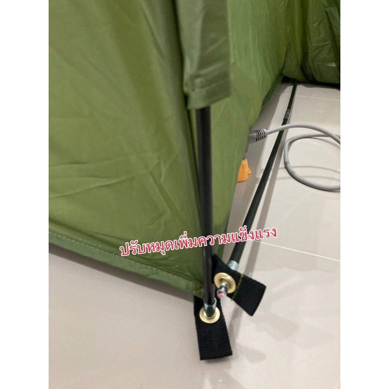 KJเต็นท์เคเจ สำหรับแอร์เคลื่อนที่ ทรงโครง 2ประตู ขนาด6ฟุต กว้าง185cm.xยาว200cm.xสูง148cm. - รูปที่ 6