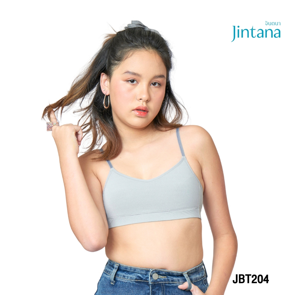 Jintana เสื้อชั้นในวัยรุ่น รุ่น Fresh รหัส JBT204 บราไร้โครง ใส่กระชับ เสื้อในไม่มีโครง นุ่มสบาย