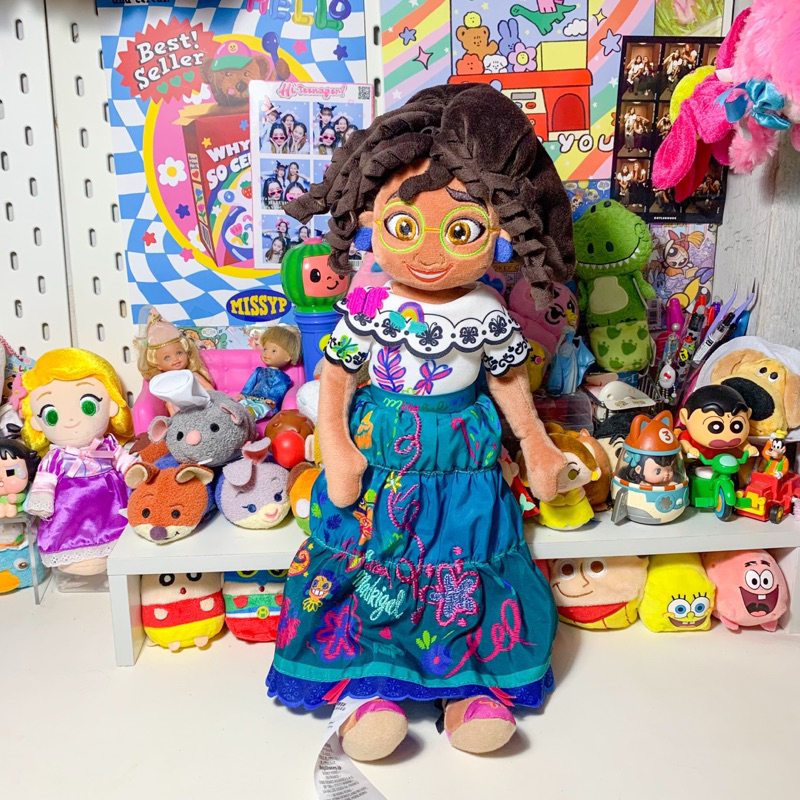 พร้อมส่ง🚚 ตุ๊กตามิราเบล mirabel - encanto🔮 สภาพดี ป้ายชัด ชุดปัก✨