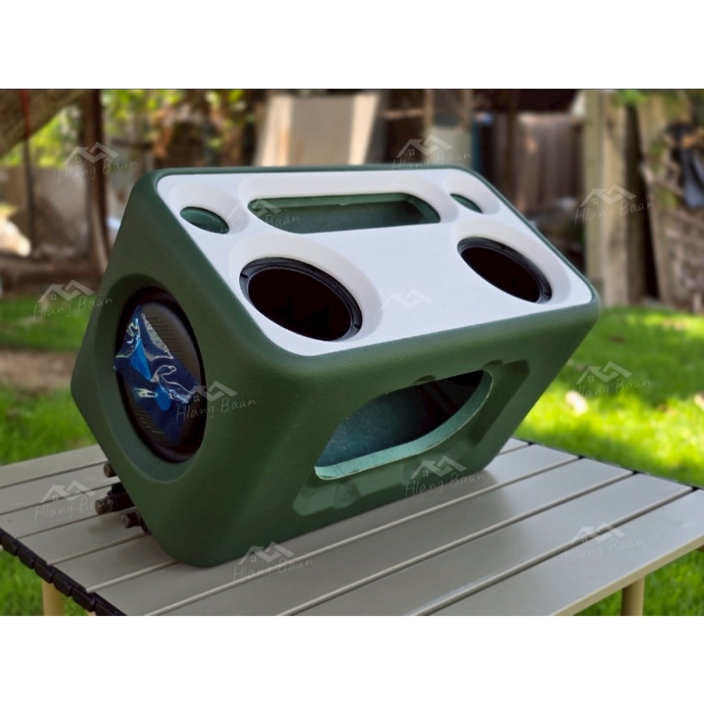 [งานหุ้มหนัง] ตู้โค้ง พาสซีฟ 5 นิ้ว BB3 5*7 (ดอกล่าง)