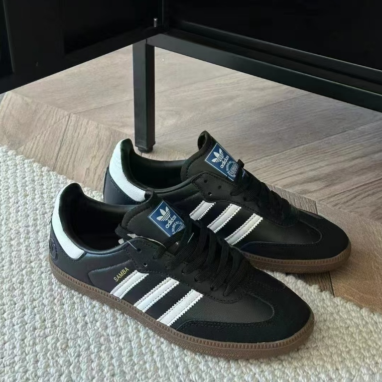 Originals Samba OG【ของแท้💯】 รองเท้าผู้ชายคุณภาพดีรองเท้าผู้หญิงฝึกหัดเยอรมนีรองเท้าลำลองรองเท้าคู่พิเศษ