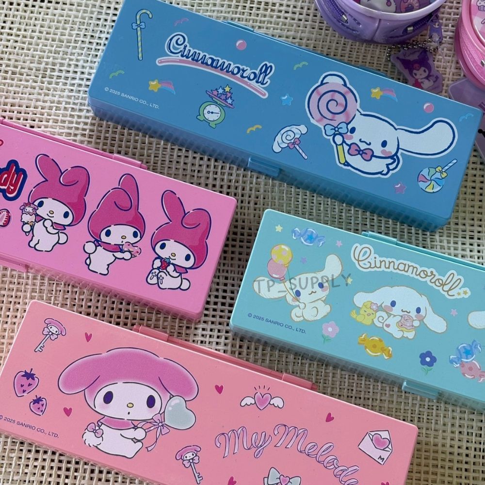 กล่องดินสอ กล่องใส่ดินสอ ลายการ์ตูนลิขสิทธิ์ กล่องใส่เครื่องเขียน(จำนวน1ชิ้น)