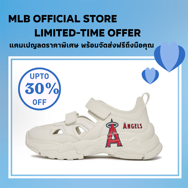 ของแท้ 100% MLB Sandal รองเท้า Chunky Mask รองเท้าแตะ MLB รองเท้า