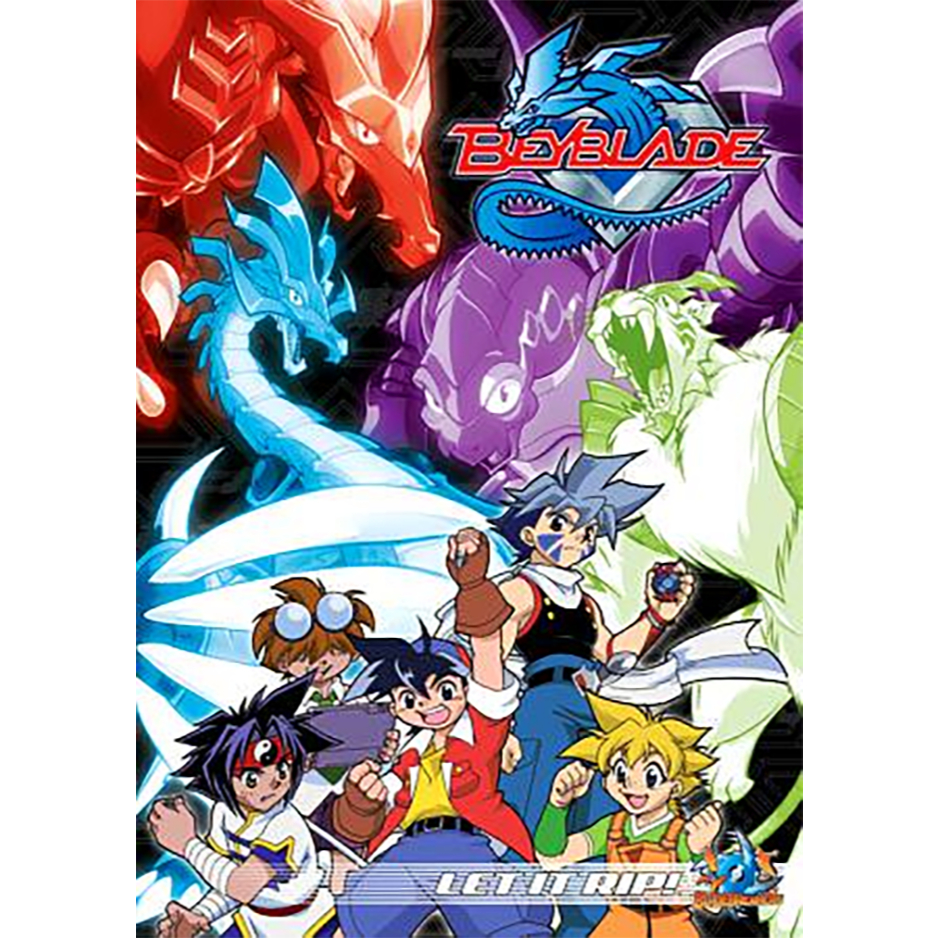 Beyblade เบย์เบลดศึกลูกข่างสะท้านฟ้า ภาค 1-4 อนิเมะ พากย์ไทย 360p USB แฟลชไดร์ คอมพิวเตอร์ มือถือ แท็บเล็ต