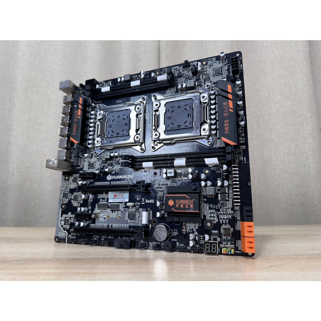 เมนบอร์ด(mainboard) HUANANZHI X79 - DUAL 4D (socket 2011) 1 Month warranty