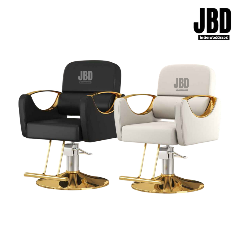 JBD INTER เก้าอี้ร้านทำผม เก้าอี้ร้านเสริมสวย เก้าอี้ซาลอน ไฮโดรลิคปรับสูง-ต่ำได้ รหัสรุ่น:JBD6189
