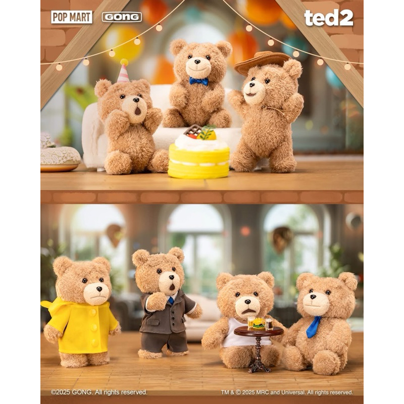 POP MART x GONG TED2
