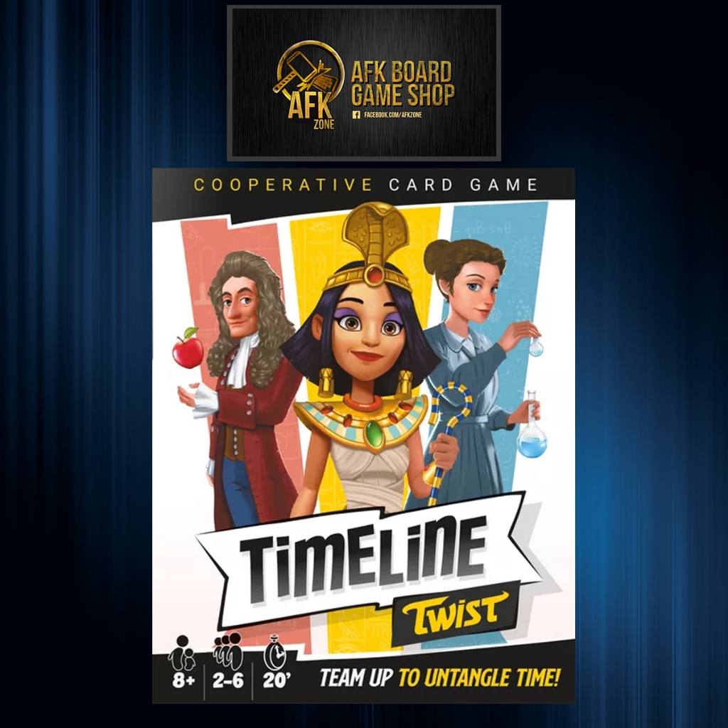 Timeline Twist Base Game ENG Edition - Board Game - บอร์ดเกม