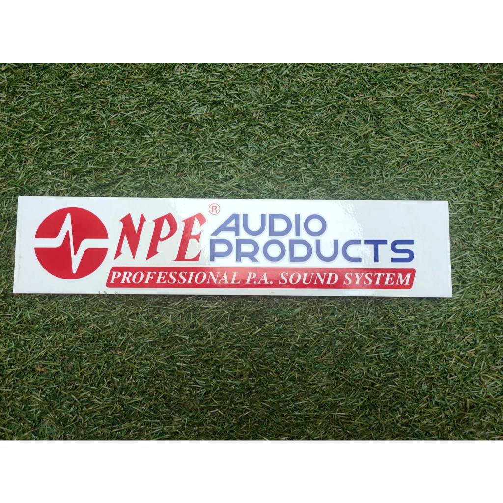 Sticker NPE เครื่องเสียง เครื่องไฟ รถแห่ ถูกที่สุด
