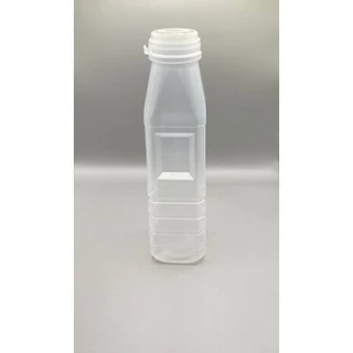 ขวดพลาสติกขุ่น PP เหลี่ยม 250ML สั่งได้ตั้งแต่ 50-150 ใบ
