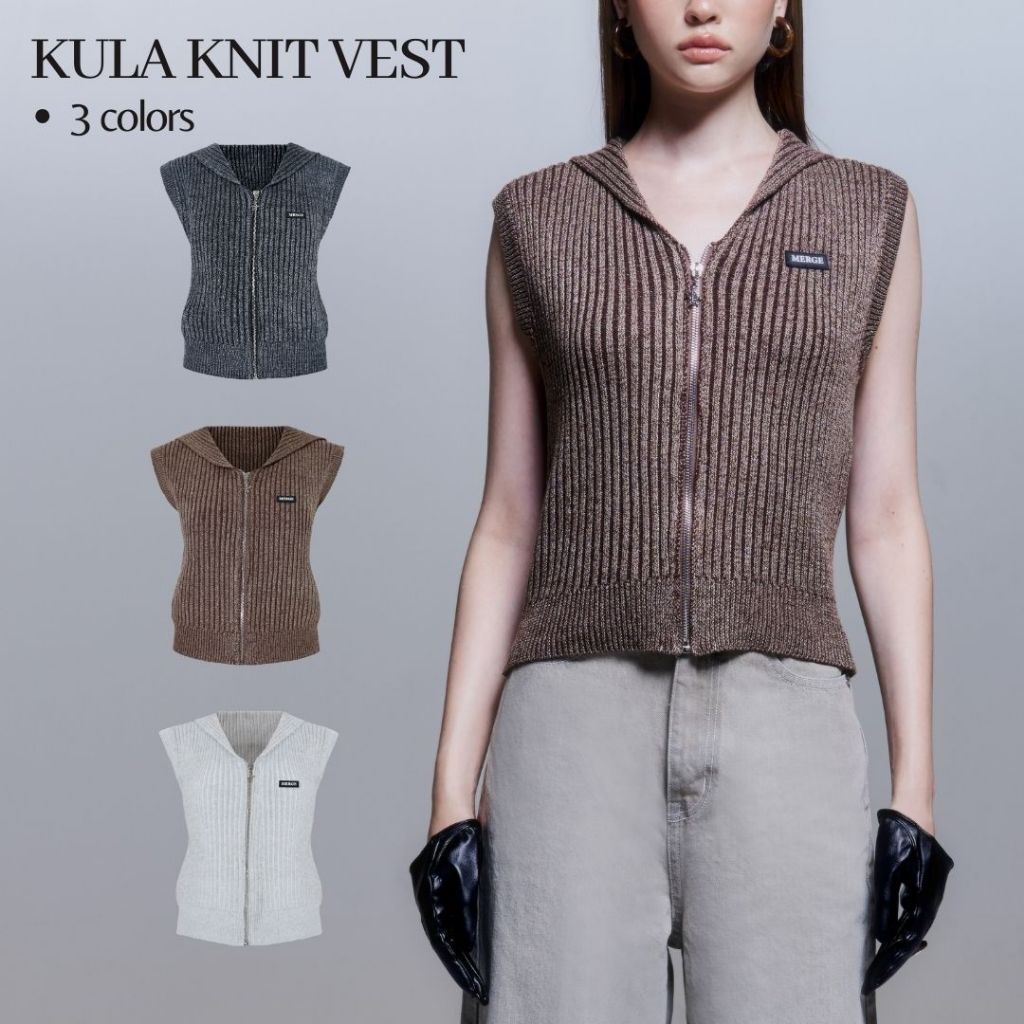 Merge Official - Kula Knit Vest (พร้อมส่ง)