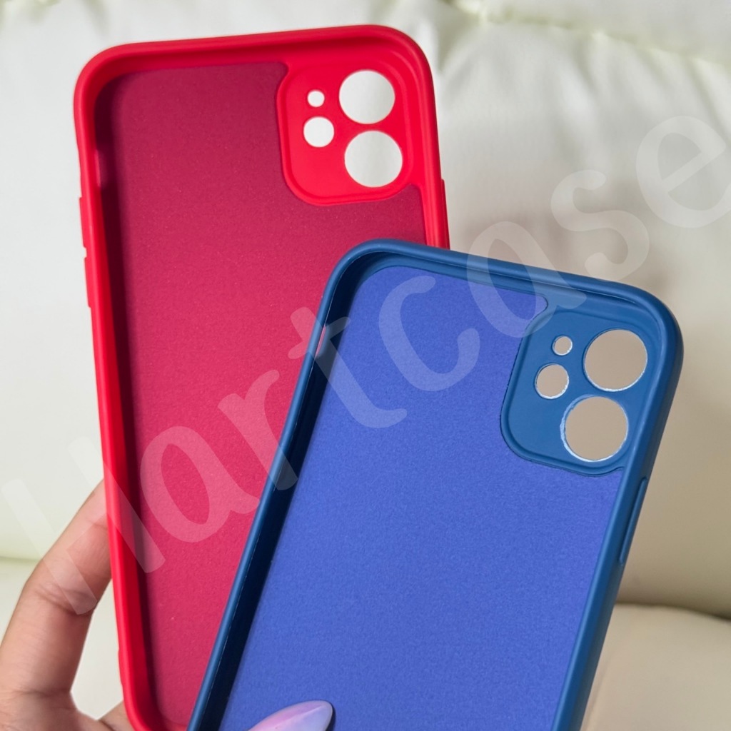 เคส TPU สีพื้น กันกล้อง OPPO - A5 A7 A3S A31 A38 A53 A53S A54 A5S A57 A58 A60 - รูปที่ 2