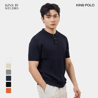 KINS | เสื้อโปโลคอปก โปโลแขนสั้น ทรงสวย มีทั้งหมด 6 สี 4 ไซส์ (KN123)