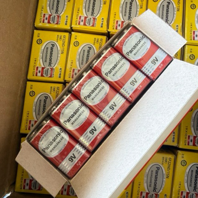 ถ่านPanasonic 9V 6F22 1ก้อน