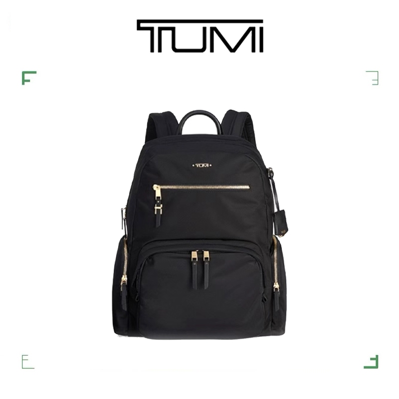 จัดส่งจากประเทศไทย TUMI fashion backpack 196300 กระเป๋าเป้เดินทางเพื่อธุรกิจ
